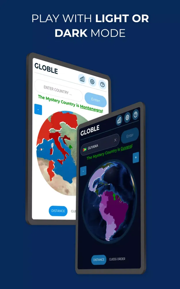 Ảnh chụp màn hình của Globle