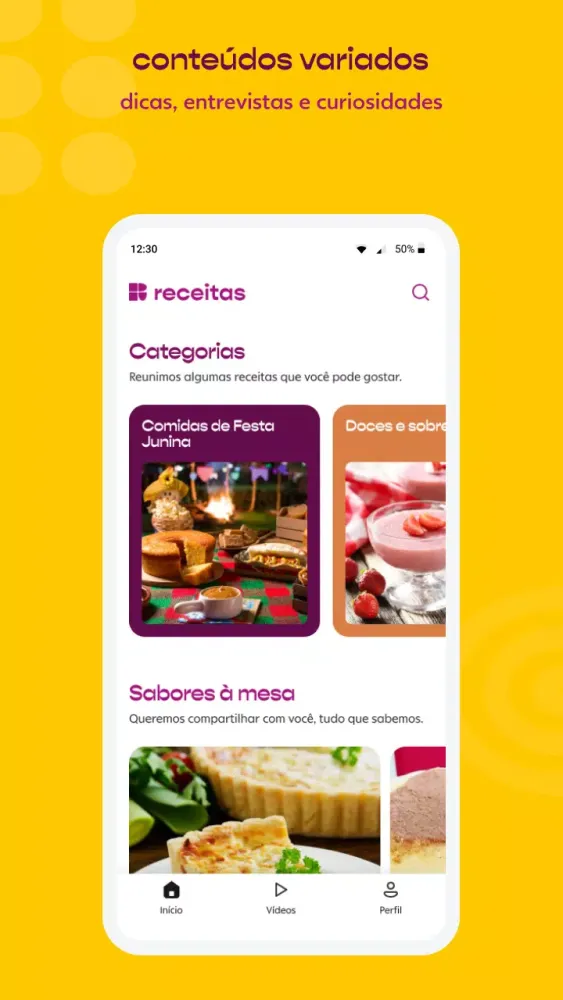 Receitas Globo スクリーンショット