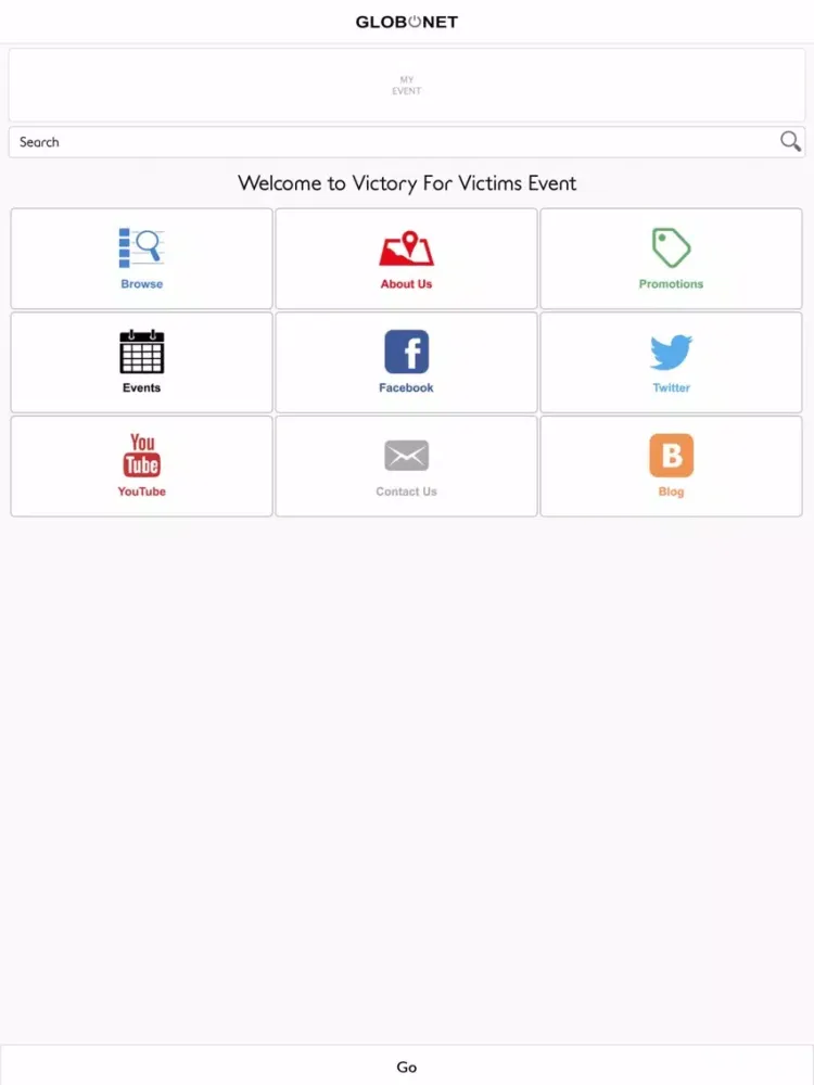 Captures d'écran de My-Event iPad 