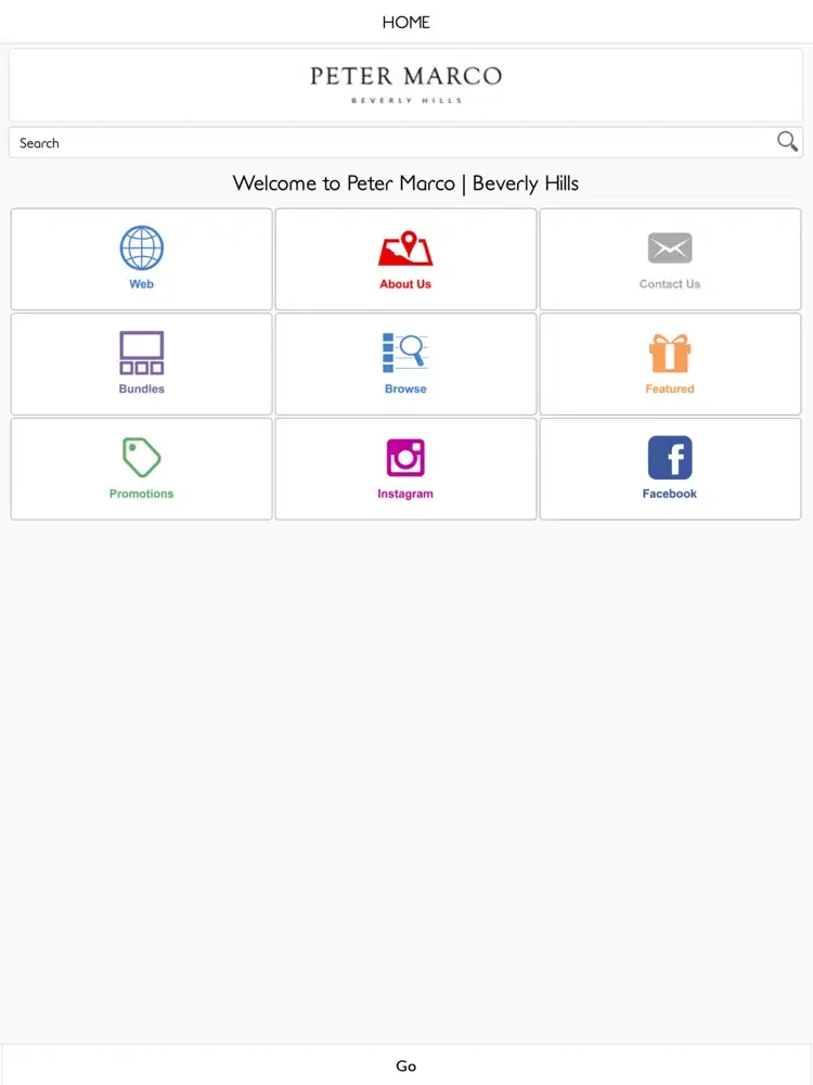 PETER MARCO iPad  Screenshots