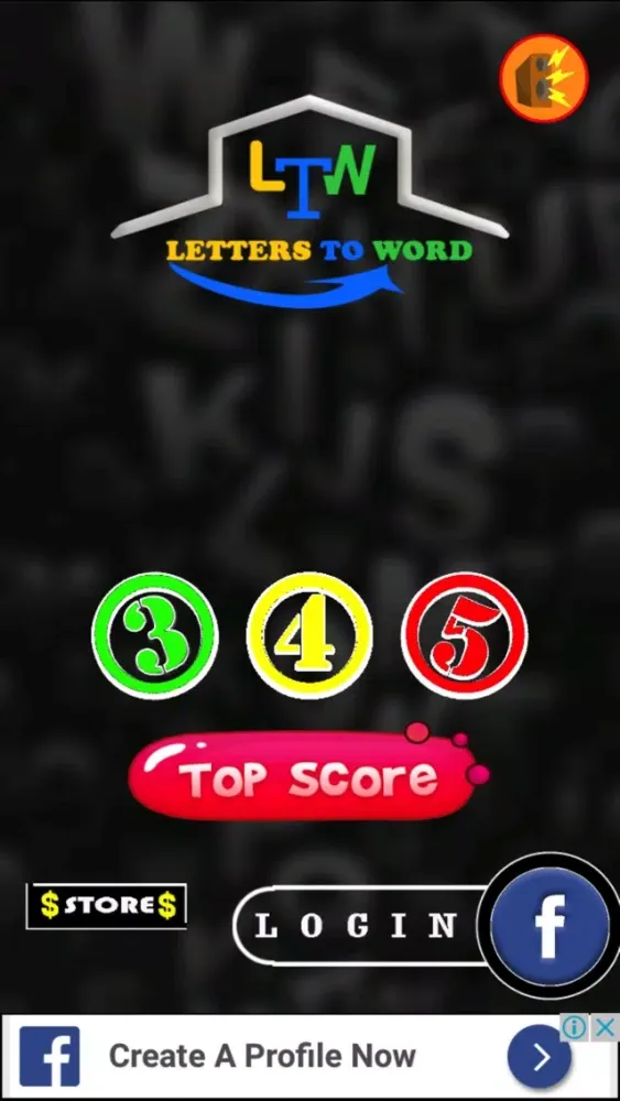 Capturas de tela do LTW - Letters To Word