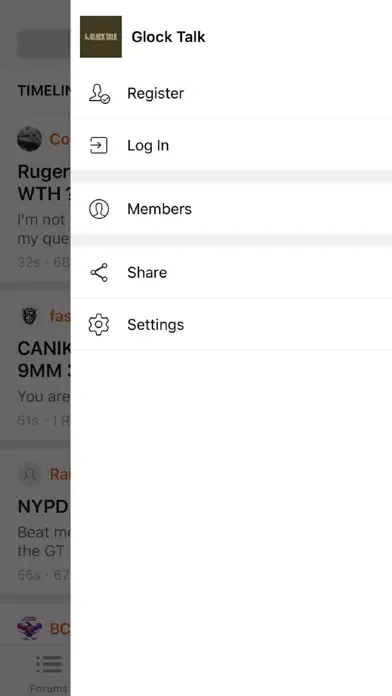 Glock Talk Screenshots