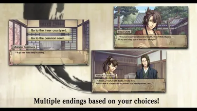 Capturas de pantalla de Hakuoki