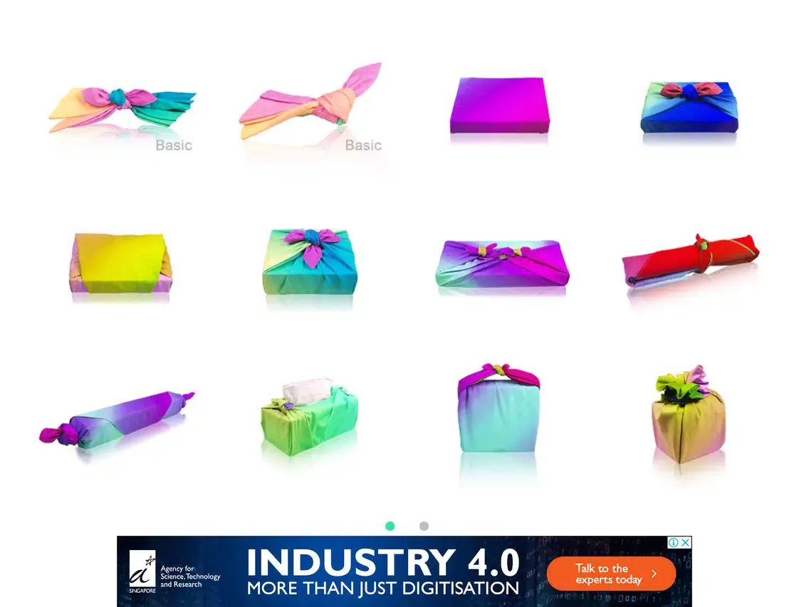 Tangkapan layar Wrapping Cloth Japanese Style iPad