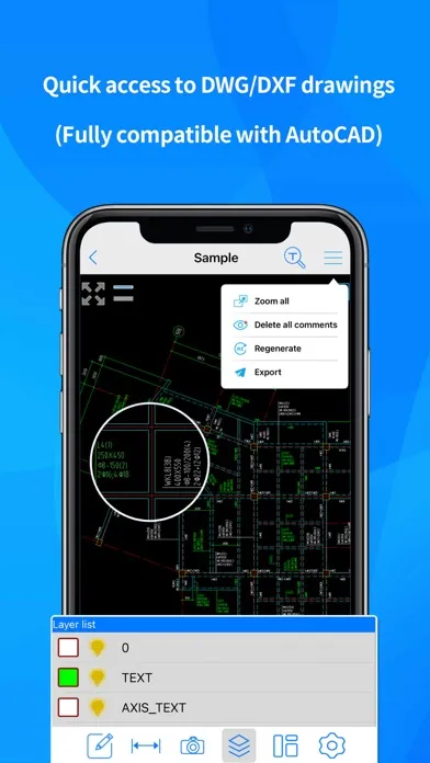 Tangkapan skrin CAD Reader-View & Measure DWG