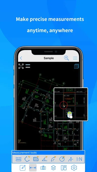 Tangkapan skrin CAD Reader-View & Measure DWG