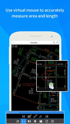 CAD Reader-Fast , Measurement Screenshots
