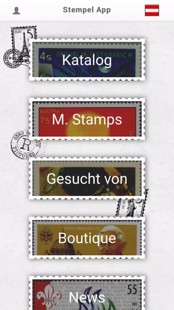 Österreich Briefmarken, Philatelie স্ক্রিনশট