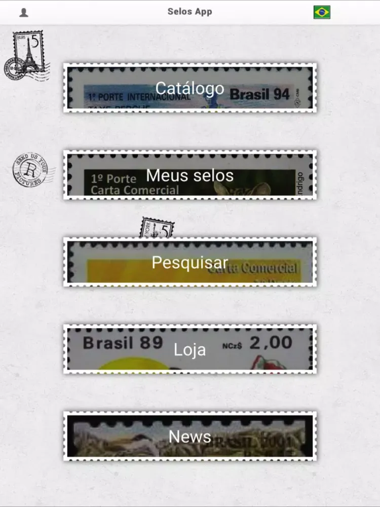 Zrzuty ekranu Carimbo App Brasil iPad 