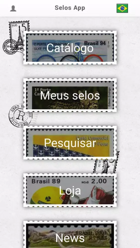 Zrzuty ekranu Carimbo App Brasil