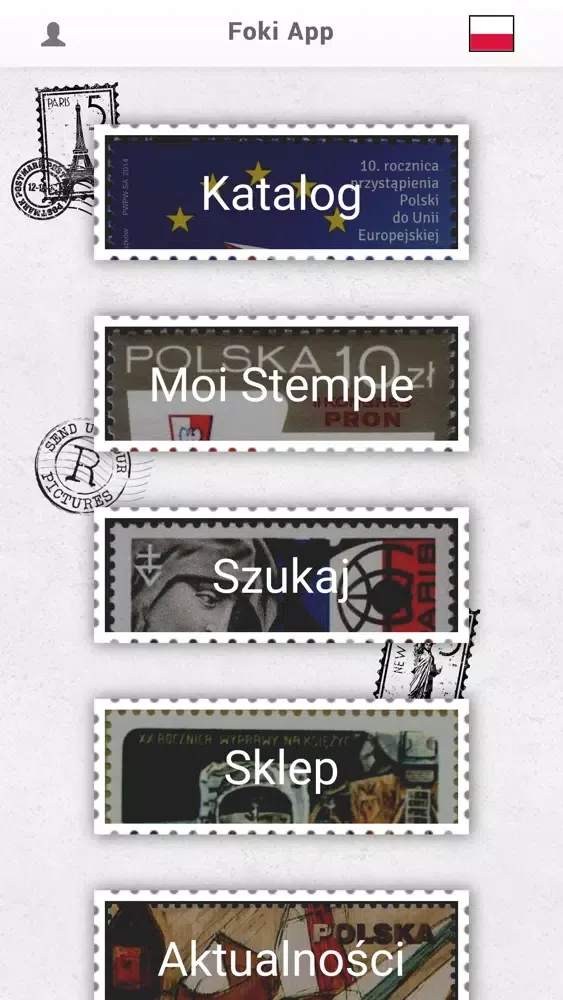 Captures d'écran de Stamps Poland, Philately