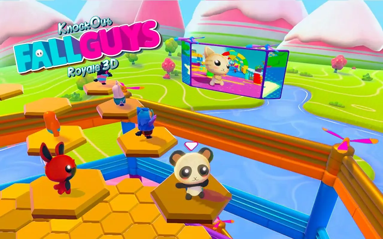 Screenshot di Knockout Fall Guys Royale 3D Human Knock Over