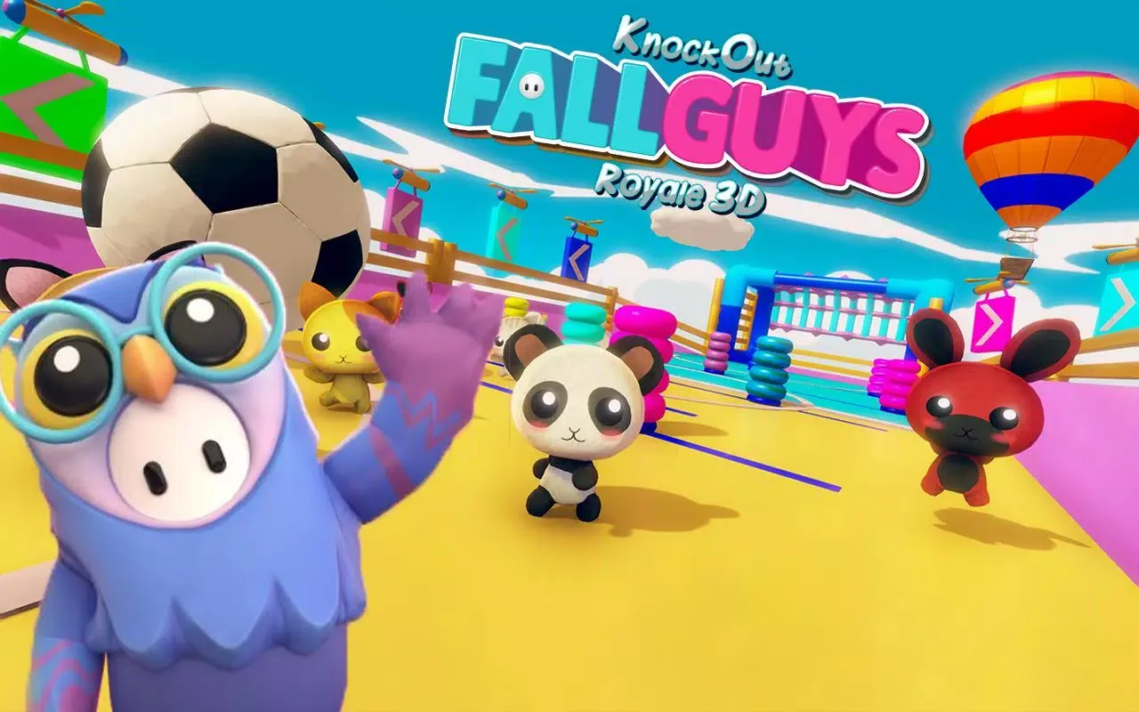 Screenshot di Knockout Fall Guys Royale 3D Human Knock Over