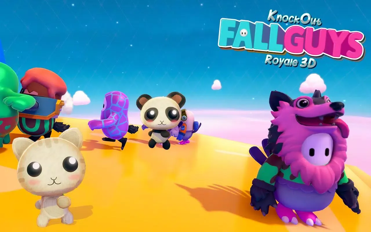 Screenshot di Knockout Fall Guys Royale 3D Human Knock Over