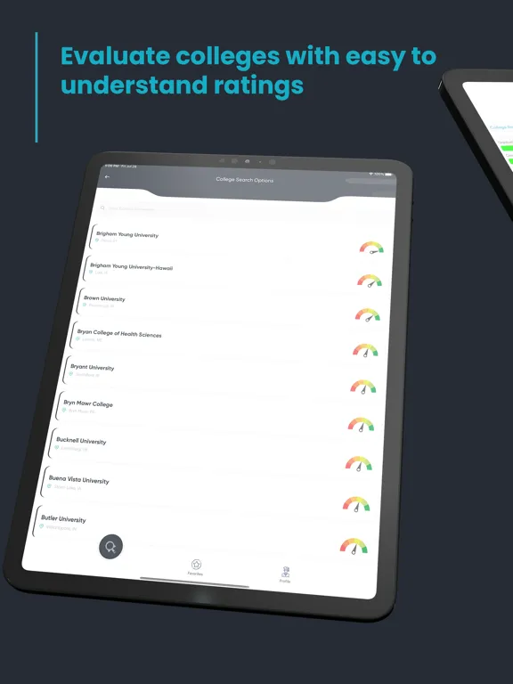 Collega College Search iPad 應用截圖