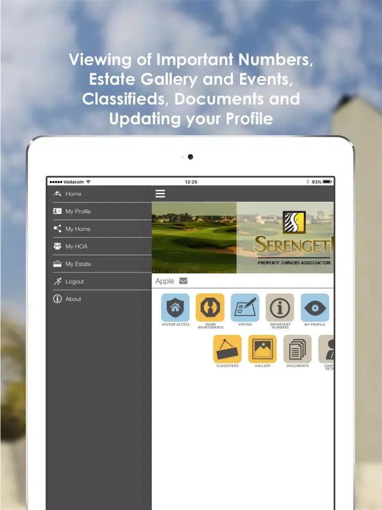 Serengeti Estate iPad  Screenshots