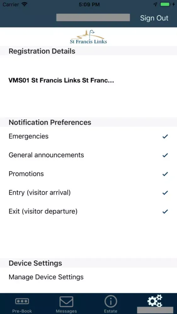 St Francis Links Estate سکرین شاٹس