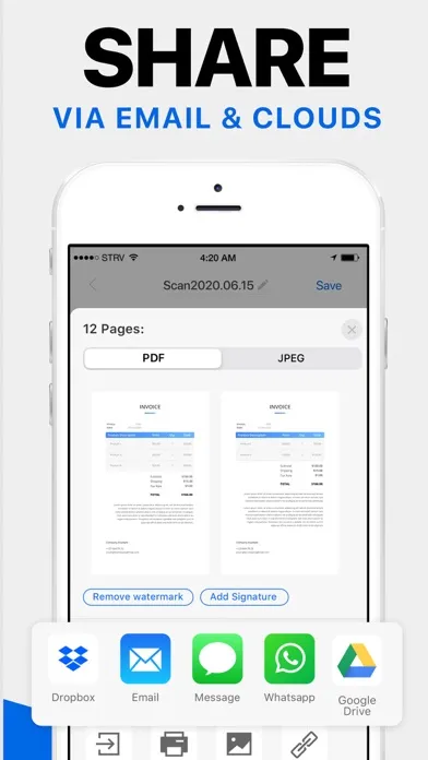Zrzuty ekranu Mobile Scanner App - Scan PDF