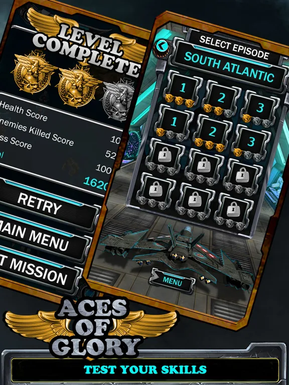 Capturas de tela do Aces of Glory iPad 