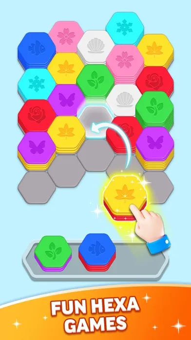Capturas de pantalla de Hexa Sort Master: Merge Puzzle