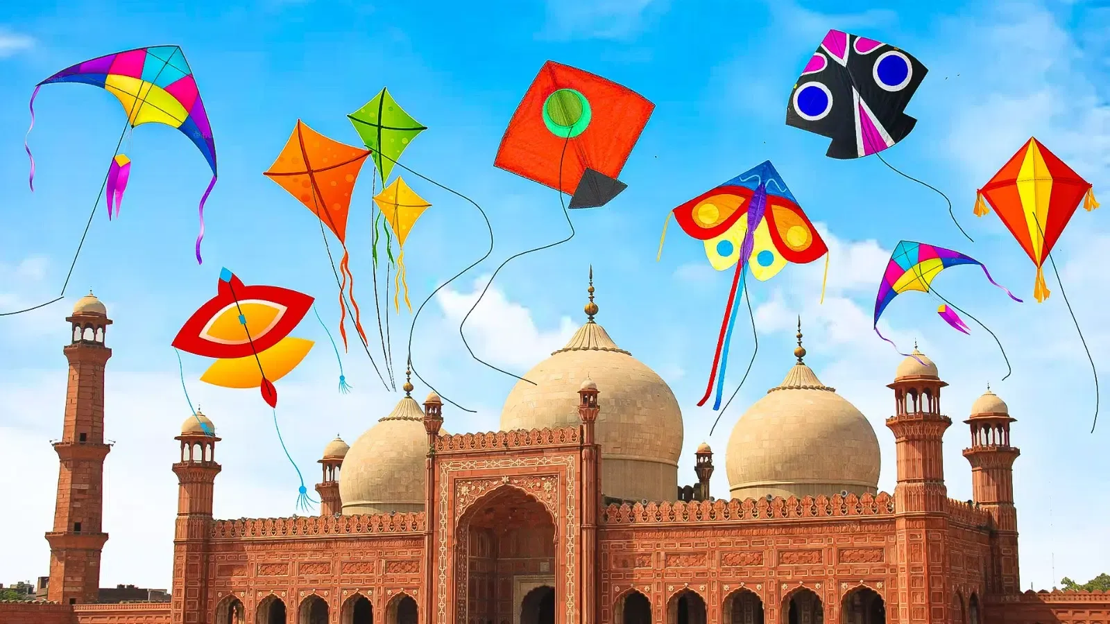 Kite Flying Basant Kite Games 스크린샷