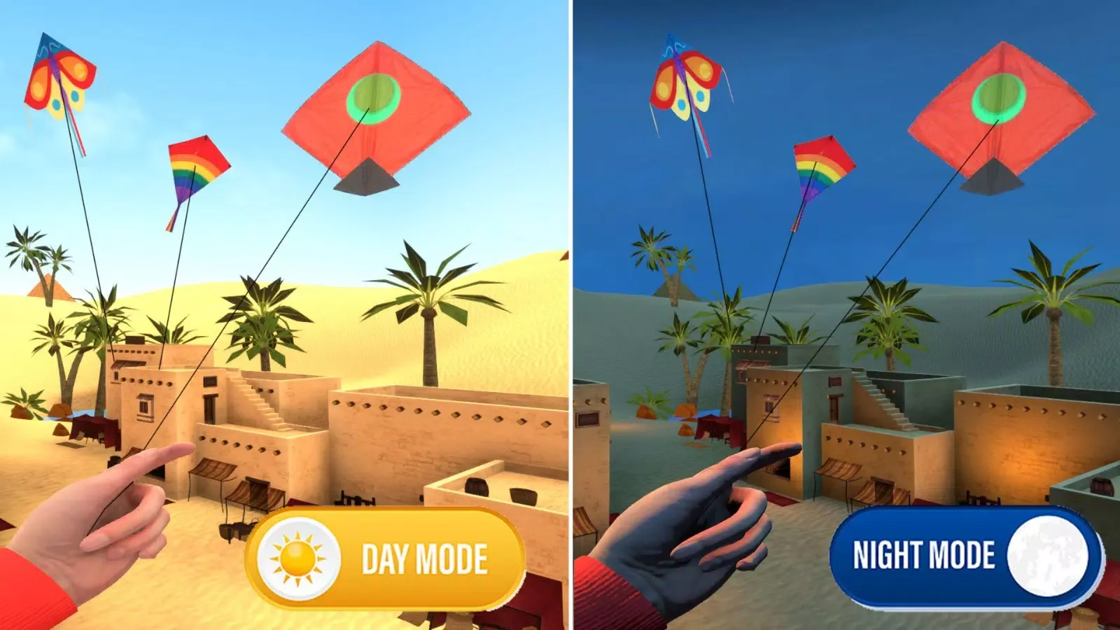 Kite Flying Basant Kite Games 스크린샷