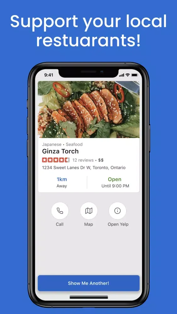 Forage Restaurant Picker Screenshots