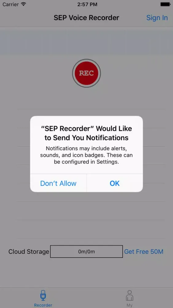 SEP Voice Recorder应用截图