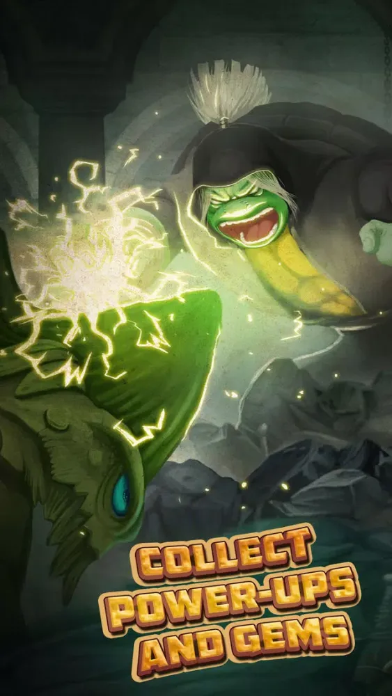 ภาพหน้าจอของ Turtle Jump 2-Ninja Style