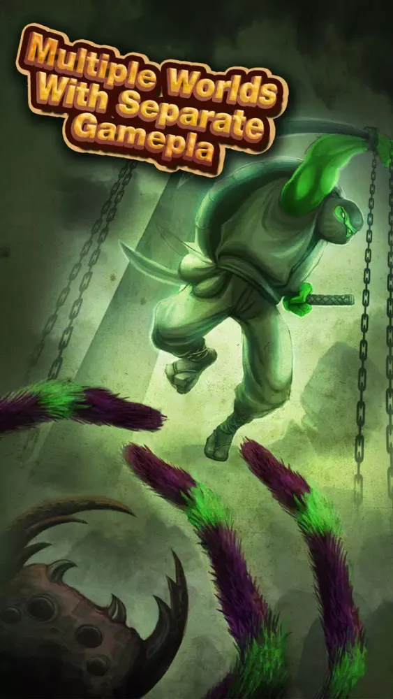 ภาพหน้าจอของ Turtle Jump 2-Ninja Style