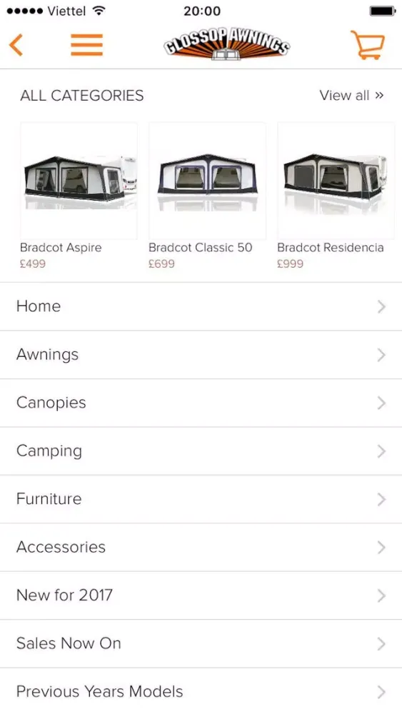 Glossop Awnings স্ক্রিনশট