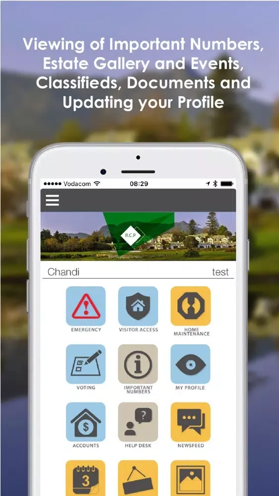 Residential Community Portal 스크린샷