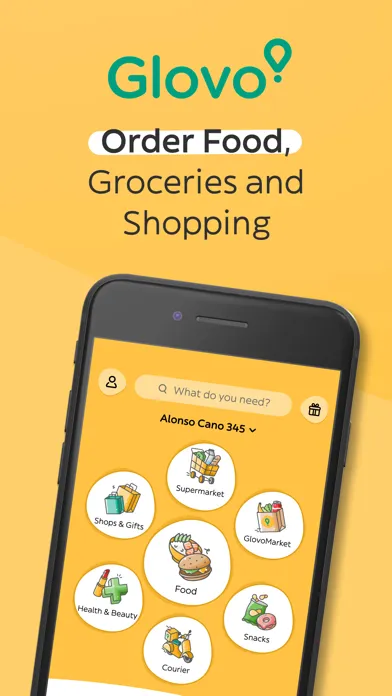 Capturas de tela do Glovo: Food Delivery, Takeaway