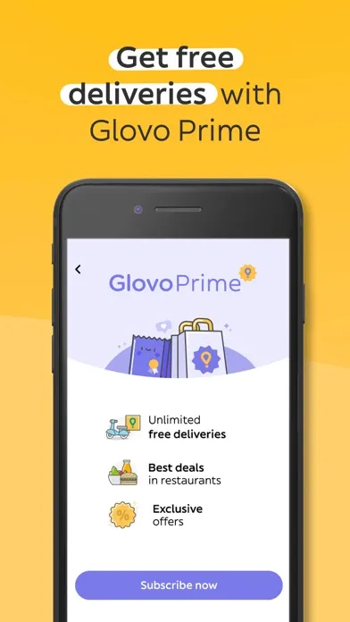 Capturas de tela do Glovo: Food Delivery, Takeaway