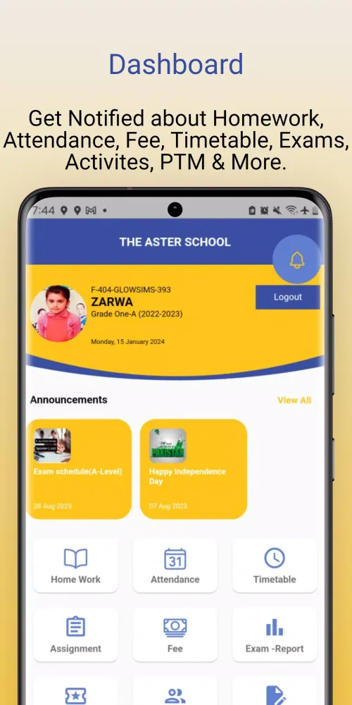 THE ASTER SCHOOL Screenshots