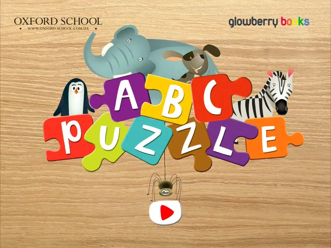 Ảnh chụp màn hình của ABC Animal Puzzle. iPad 