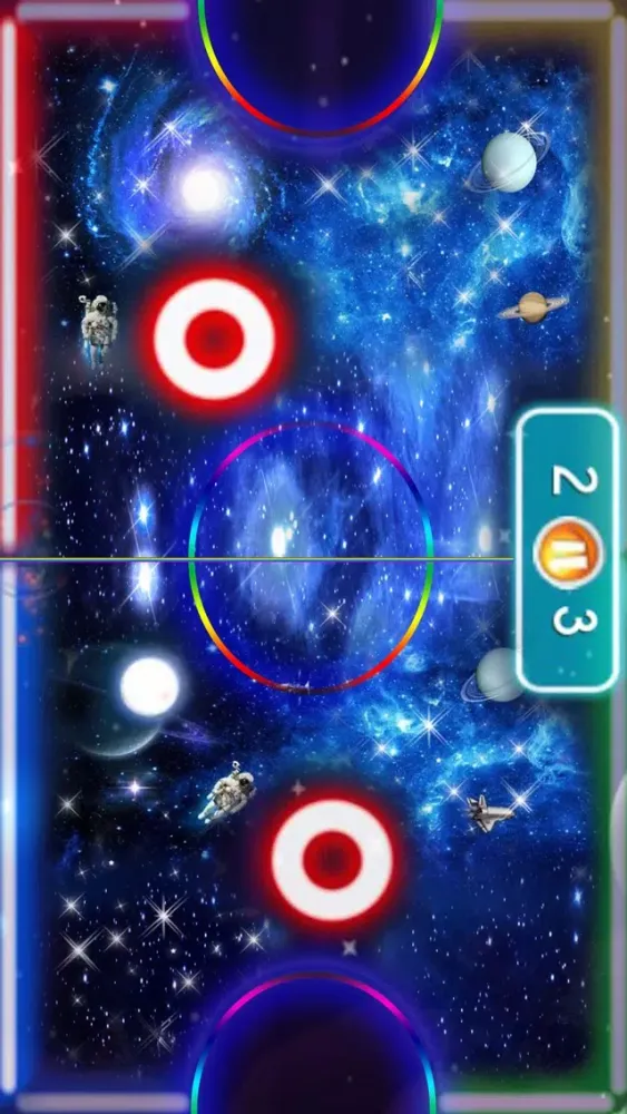 Glow Hockey - 2 Player Epic Screenshots