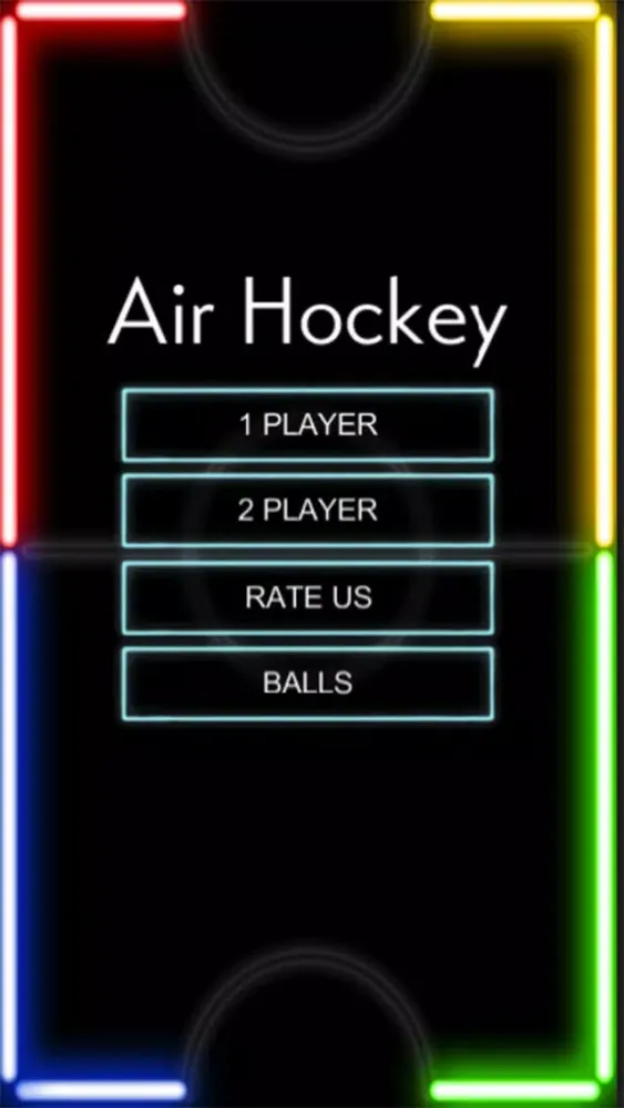 Glow Hockey 3HD - Air Hockey Free应用截图