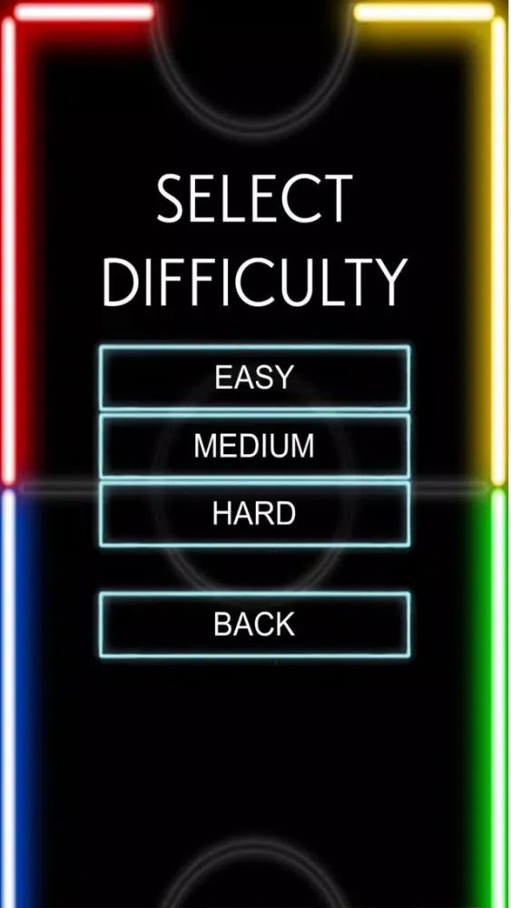 Glow Hockey 3HD - Air Hockey Free应用截图
