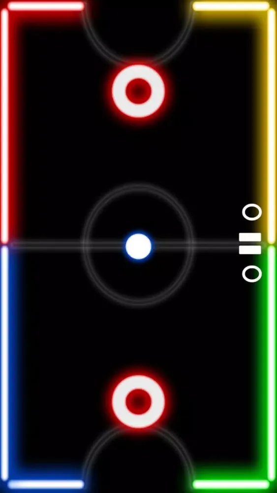 Glow Hockey 3HD - Air Hockey Free应用截图