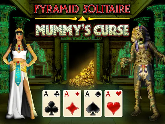 صور Pyramid Solitaire Mummys Curse iPad 