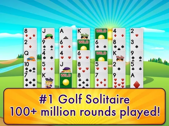Capturas de tela do Golf Solitaire Pro! iPad 
