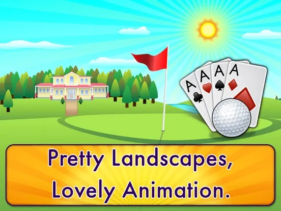 Capturas de tela do Golf Solitaire Pro! iPad 