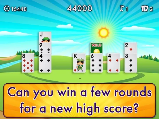 Capturas de tela do Golf Solitaire Pro! iPad 