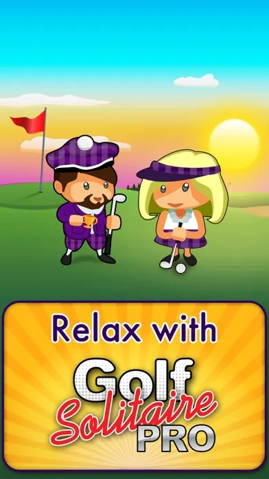 Capturas de tela do Golf Solitaire Pro!