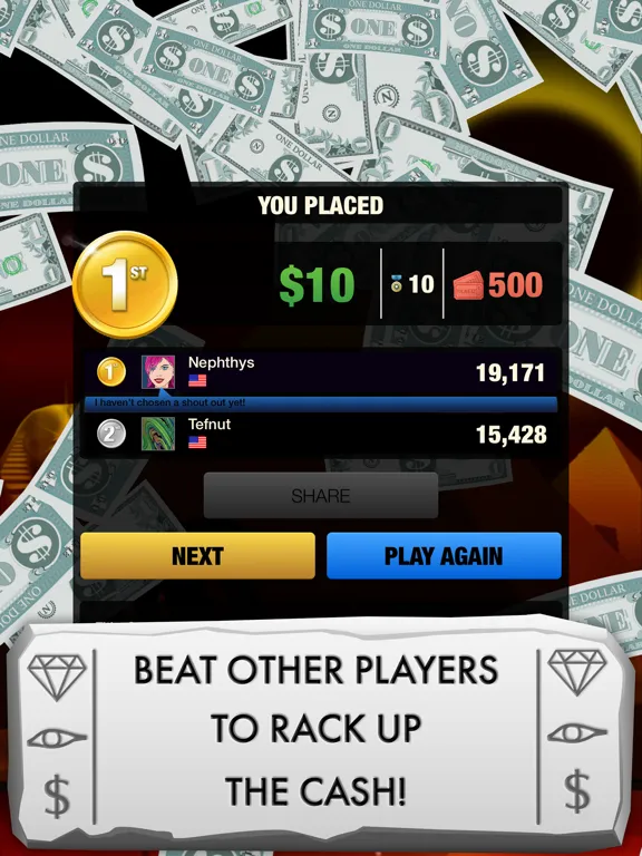Screenshot di Pyramid Solitaire Royal Gold iPad 