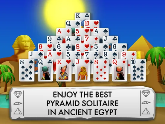 Pyramid Solitaire - Egypt iPad 应用截图