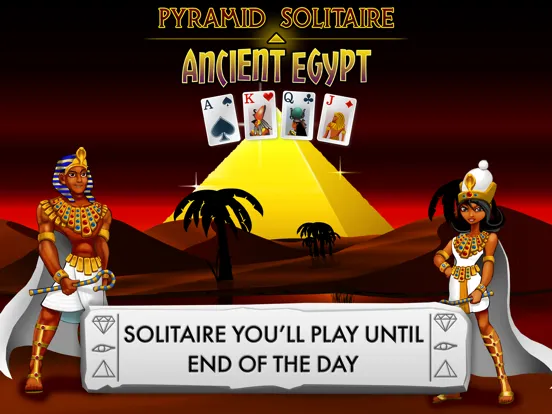 Pyramid Solitaire - Egypt iPad 应用截图