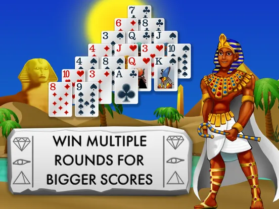 Pyramid Solitaire - Egypt iPad 应用截图