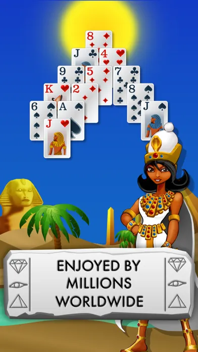Pyramid Solitaire - Egypt应用截图